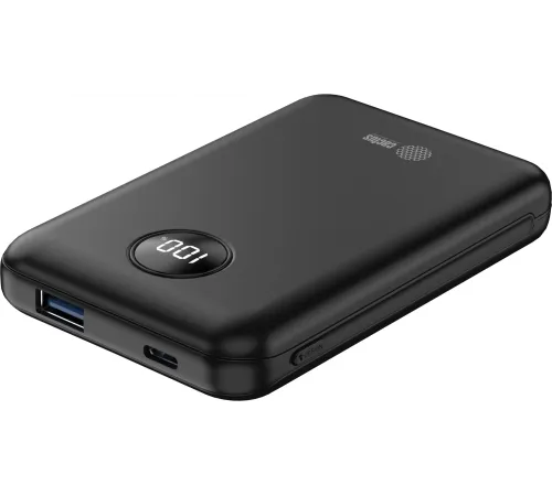 Мобильный аккумулятор Cactus CS-PBFSOA-10000 10000mAh 22.5W 4.5A USB-A/USB-C черный