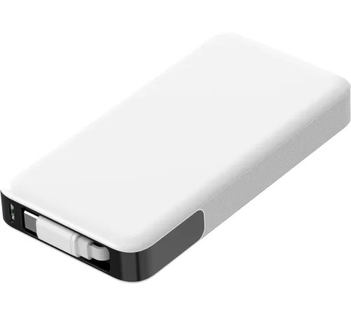 Мобильный аккумулятор Cactus CS-PBFSPA-10000 10000mAh 22.5W 4.5A 2xUSB-C белый