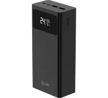 Мобильный аккумулятор Cactus CS-PBFSKA-30000 30000mAh 22.5W 4.5A USB-A/USB-C черный