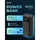 Мобильный аккумулятор Cactus CS-PBFSKA-30000 30000mAh 22.5W 4.5A USB-A/USB-C черный