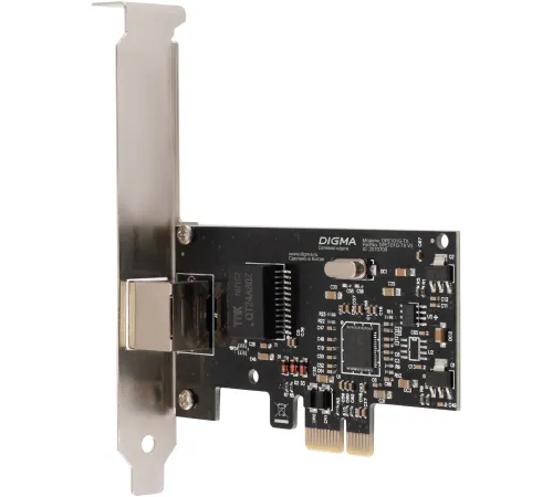Сетевая карта Gigabit Ethernet Digma DPE101G-TX DPE101G-TX V2 PCI Express Сетевая карта Gigabit Ethernet Digma DPE101G-TX DPE101G-TX V2 PCI Express