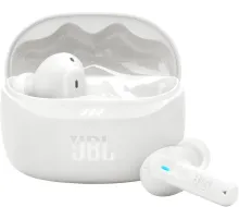 Гарнитура внутриканальные JBL Tune Beam белый беспроводные bluetooth в ушной раковине (JBLTBEAM2WHT)