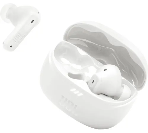Гарнитура внутриканальные JBL Tune Beam белый беспроводные bluetooth в ушной раковине (JBLTBEAM2WHT)