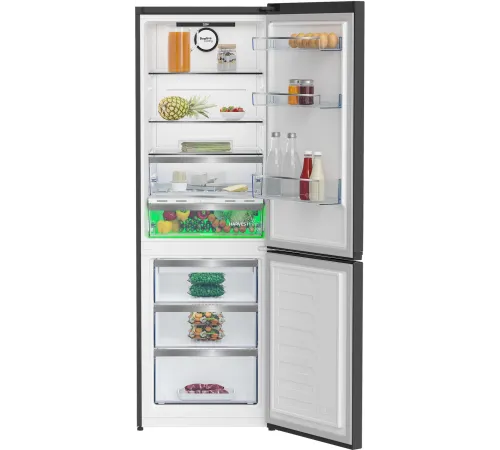 Холодильник Beko B5RCNK363ZWB 2-хкамерн. черный/серый