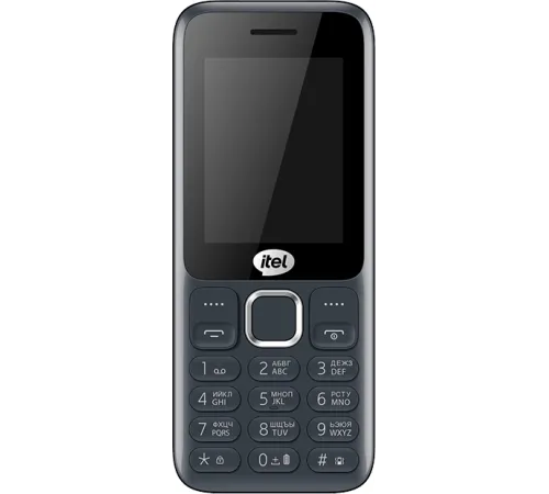 Мобильный телефон Itel P450 серый моноблок 2.4" 0.08Mpix GSM900/1800