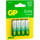 Батарея GP Extra Alkaline 15AXA21-2CRSBC4 AA (4шт) блистер