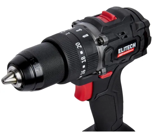Дрель-шуруповерт Elitech CD 20ISL2 (E2201.041.02) 80Вт аккум. патрон:быстрозажимной (кейс в комплекте) (205723) Дрель-шуруповерт Elitech CD 20ISL2 (E2201.041.02) 80Вт аккум. патрон:быстрозажимной (кейс в комплекте) (205723)