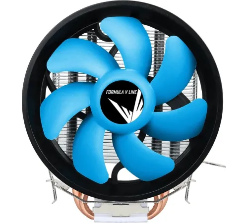 Устройство охлаждения(кулер) Formula AC Verkho Plus Soc-AM5/AM4/1200/1700/1851 черный/синий 4-pin 10-26.5dB Al 110W 271gr Ret (VERKHO PLUS)