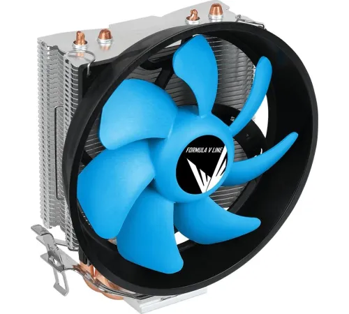 Устройство охлаждения(кулер) Formula AC Verkho Plus Soc-AM5/AM4/1200/1700/1851 черный/синий 4-pin 10-26.5dB Al 110W 271gr Ret (VERKHO PLUS)