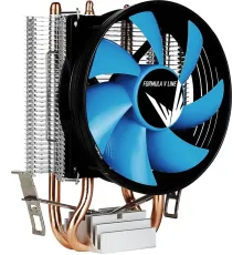 Устройство охлаждения(кулер) Formula AC Verkho 2 Soc-AM5/AM4/1200/1700/1851 черный/синий 4-pin 15-25dB Al+Cu 110W 307gr Ret (VERKHO 2)