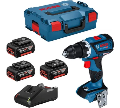 Дрель-шуруповерт Bosch GSR 18V-60C аккум. патрон:быстрозажимной (кейс в комплекте) (0615990L8E)