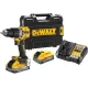 Дрель-шуруповерт DeWalt DCD805H2T аккум. патрон:быстрозажимной (кейс в комплекте)