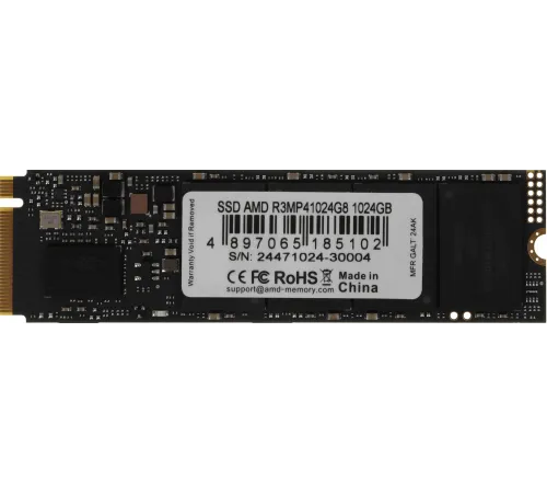 Накопитель SSD AMD PCIe 4.0 x4 1TB R3MP41024G8 Radeon M.2 2280