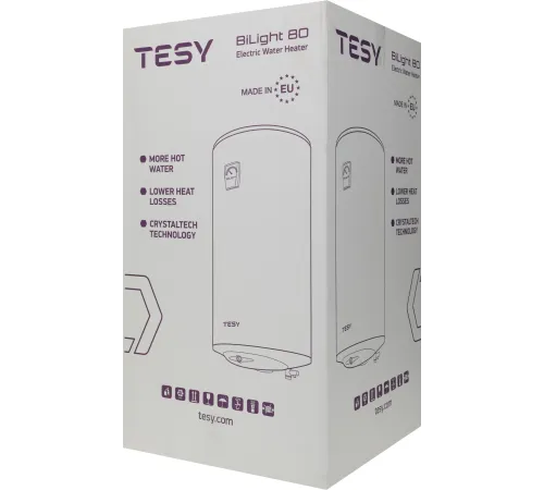Водонагреватель Tesy Bilight GCHS 804420 B12 TSRC 2кВт 80л через теплообменник настенный/белый Водонагреватель Tesy Bilight GCHS 804420 B12 TSRC 2кВт 80л через теплообменник настенный/белый
