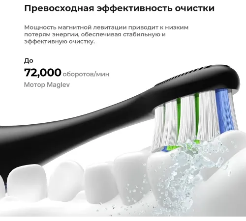 Зубная щетка электрическая Oclean X Lite S (N1801) серый Зубная щетка электрическая Oclean X Lite S (N1801) серый