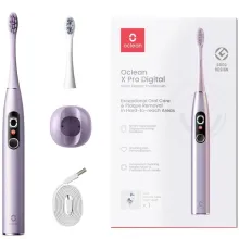 Зубная щетка электрическая Oclean X Pro Digital (Y2076) фиолетовый