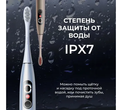 Зубная щетка электрическая Oclean X Pro Digital (Y2076) фиолетовый Зубная щетка электрическая Oclean X Pro Digital (Y2076) фиолетовый