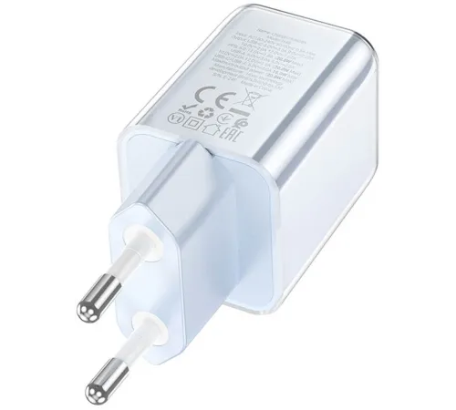 Сетевое зар./устр. Hoco N46 Glorious 20W 3A (PD) синий (35318)
