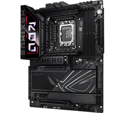 Материнская плата Asus ROG MAXIMUS Z890 HERO Soc-1851 Intel Z890 4xDDR5 ATX AC`97 8ch(7.1) 5Gigabit + 2.5Gigabit Ethernet RAID+HDMI