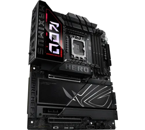Материнская плата Asus ROG MAXIMUS Z890 HERO Soc-1851 Intel Z890 4xDDR5 ATX AC`97 8ch(7.1) 5Gigabit + 2.5Gigabit Ethernet RAID+HDMI