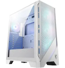 Корпус MSI MAG Forge 320R Airflow белый без БП ATX 4x120mm 2xUSB3.0 audio bott PSU