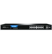 Коммутатор Netis ST220GPR-2G2S (L2) 18x1Гбит/с 16PoE настраиваемый