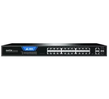 Коммутатор Netis ST228GPR-2G2S (L2) 26x1Гбит/с 2SFP 24PoE настраиваемый
