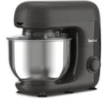 Кухонная машина Tefal Bake Essential QB161H38 планетар.вращ. 800Вт черный/серебристый