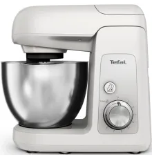 Кухонная машина Tefal Bake Partner QB520B38 планетар.вращ. 1100Вт серый/серебристый