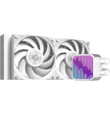 Система водяного охлаждения ID-Cooling DX240 Max Soc-AM5/AM4/1200/1700/1851 белый 4-pin 32.5dB Al+Cu 300W Ret (DX240 MAX WHITE)