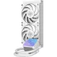 Система водяного охлаждения ID-Cooling DX240 Max Soc-AM5/AM4/1200/1700/1851 белый 4-pin 32.5dB Al+Cu 300W Ret (DX240 MAX WHITE)