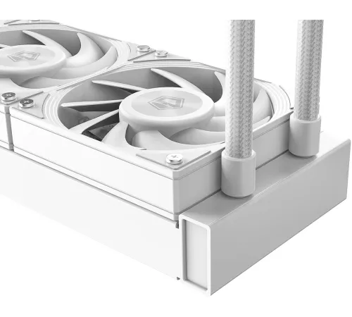 Система водяного охлаждения ID-Cooling DX240 Max Soc-AM5/AM4/1200/1700/1851 белый 4-pin 32.5dB Al+Cu 300W Ret (DX240 MAX WHITE)