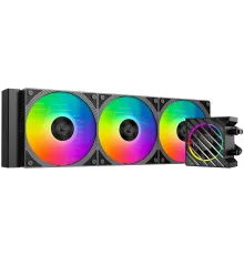 Система водяного охлаждения ID-Cooling Dashflow 360 XT Pro ARGB Soc-AM5/AM4/1200/1700/1851 черный 4-pin 16-34dB Al+Cu 350W Ret