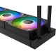 Система водяного охлаждения ID-Cooling Dashflow 360 XT Pro ARGB Soc-AM5/AM4/1200/1700/1851 черный 4-pin 16-34dB Al+Cu 350W Ret