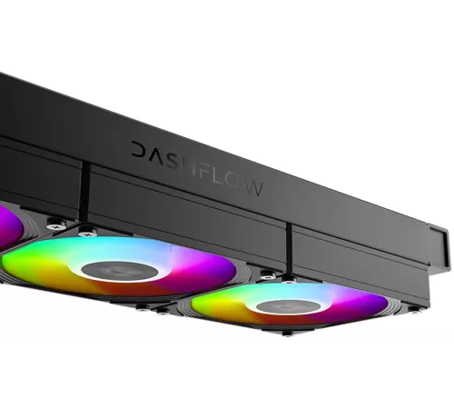 Система водяного охлаждения ID-Cooling Dashflow 360 XT Pro ARGB Soc-AM5/AM4/1200/1700/1851 черный 4-pin 16-34dB Al+Cu 350W Ret