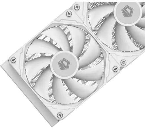 Система водяного охлаждения ID-Cooling FX240 Pro Soc-AM5/AM4/1200/1700/1851 белый 4-pin 35.2dB Al+Cu 300W Ret (FX240 PRO WHITE)
