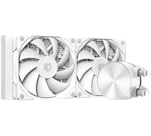 Система водяного охлаждения ID-Cooling FX240 Pro Soc-AM5/AM4/1200/1700/1851 белый 4-pin 35.2dB Al+Cu 300W Ret (FX240 PRO WHITE)
