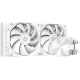 Система водяного охлаждения ID-Cooling FX240 Pro Soc-AM5/AM4/1200/1700/1851 белый 4-pin 35.2dB Al+Cu 300W Ret (FX240 PRO WHITE)