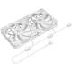 Система водяного охлаждения ID-Cooling FX240 Pro Soc-AM5/AM4/1200/1700/1851 белый 4-pin 35.2dB Al+Cu 300W Ret (FX240 PRO WHITE)