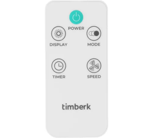 Вентилятор напольный Timberk T-SF1608RC 45Вт скоростей:3 ПДУ белый Вентилятор напольный Timberk T-SF1608RC 45Вт скоростей:3 ПДУ белый