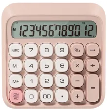 Калькулятор настольный Deli EM36 PINK розовый 12-разр.
