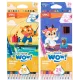 Карандаши цв. Deli EC138-24 Colorwow 3мм трехгран. 24цв. карт.кор. (24шт) 24 карандаша