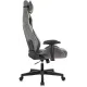 Кресло игровое Zombie Ghost Fabric серый Light-19 крестов. пластик