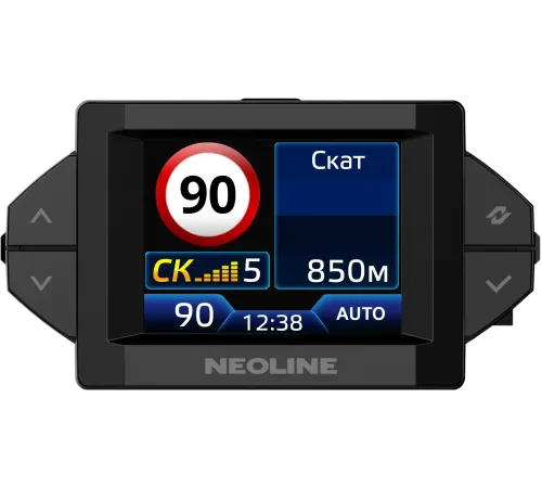 Видеорегистратор с радар-детектором Neoline X-Cop citysmart GPS ГЛОНАСС черный