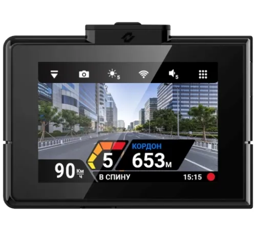 Видеорегистратор с радар-детектором Neoline X-Cop roadmaster GPS ГЛОНАСС черный