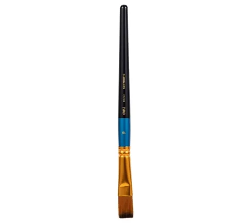 Кисть Deli EC409-16 синтетика плоск. №16 Кисть Deli EC409-16 синтетика плоск. №16