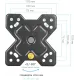 Кронштейн для телевизора Arm Media MARS-5 черный 10"-32" макс.25кг настенный поворот и наклон