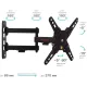 Кронштейн для телевизора Arm Media MARS-8 черный 20"-43" макс.25кг настенный поворотно-выдвижной и наклонный