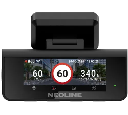 Видеорегистратор Neoline Argus Dual черный 2160x3840 GPS внутренняя память:256Mb карта в комплекте:64Gb Sigmastar SSG86296