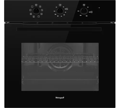 Духовой шкаф Электрический Weissgauff EOM 208 PDB Steam Clean черный